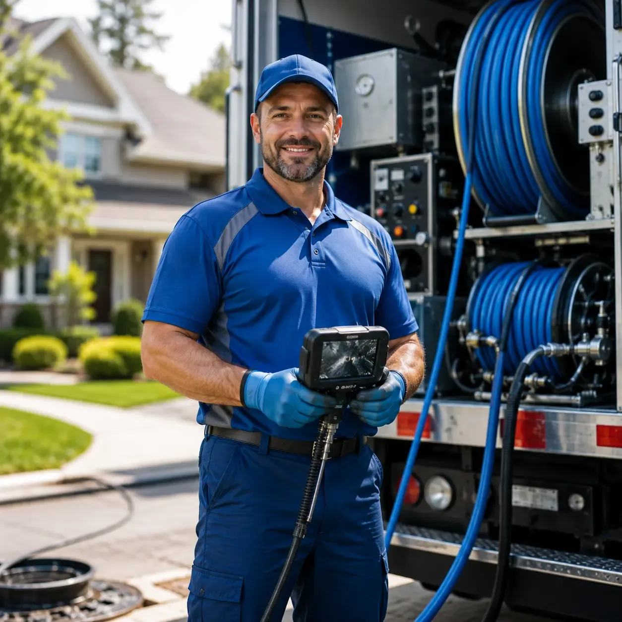 Local outdoor drain cleaning specialists in Manville, RI